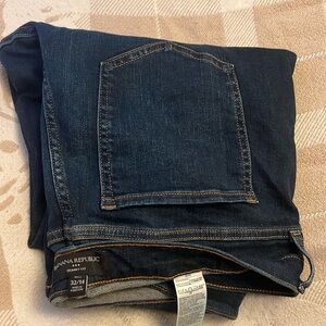 Banana Republic skinny dark denim jeans